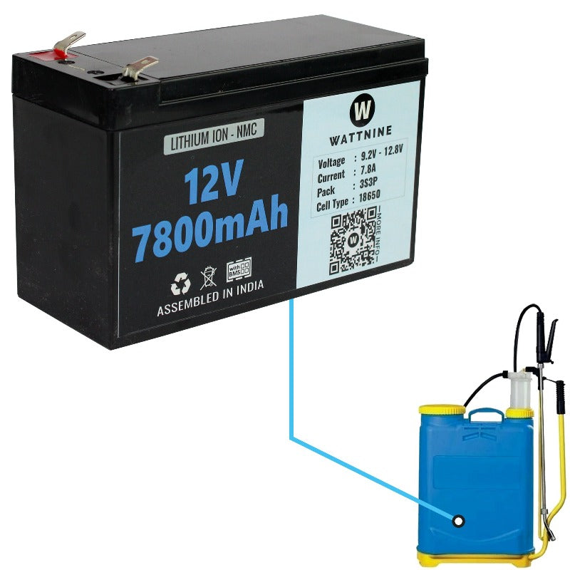 12V Battery for Spray Pump