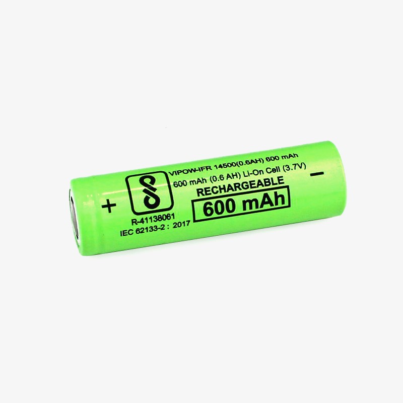 14500 Li-ion Rechargeable Battery Cell