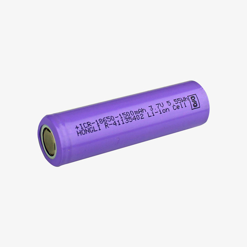 18650 Li-ion Rechargeable Battery (1500 mAh)