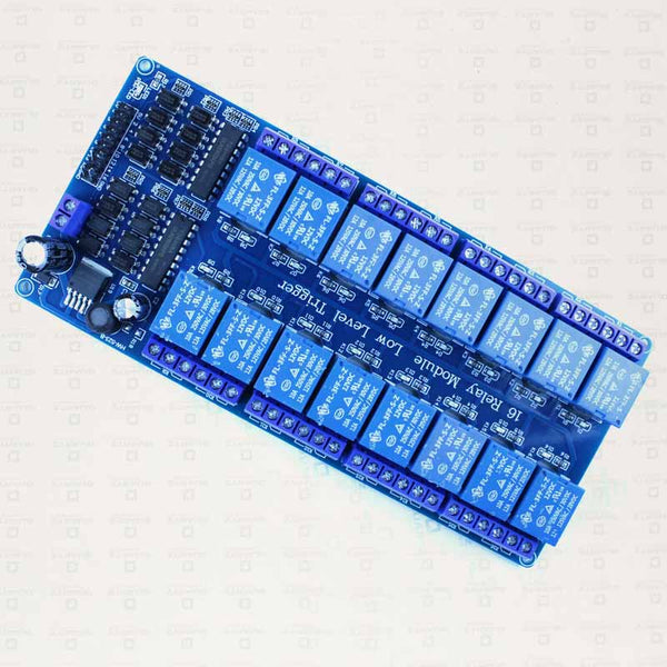 16 Channel Relay 12V Module – QuartzComponents