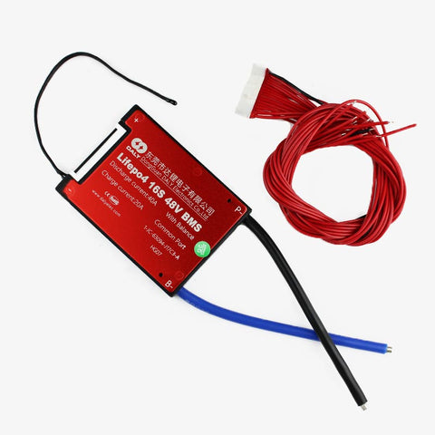 DALY LiFePo4 16S 48V 40A BMS Board