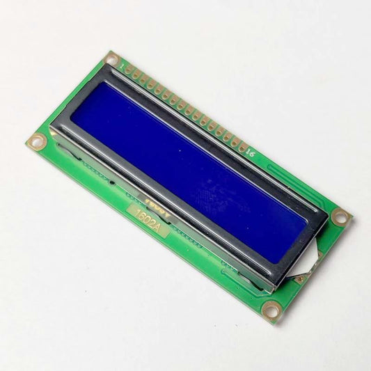 16x2 LCD Display (Blue Backlight)