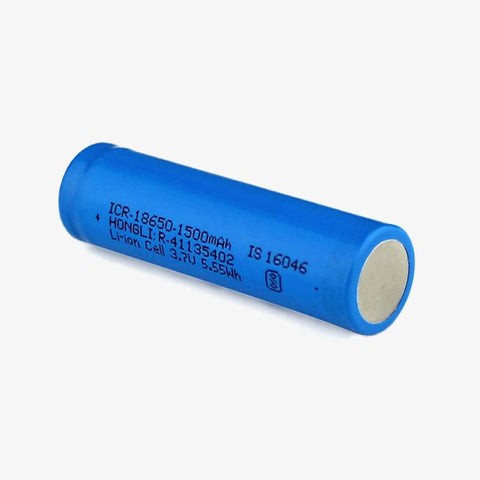 18650 Li-ion Rechargeable 1500mAh Battery