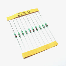 Load image into Gallery viewer, 2.2 ohm, 1/4 Watt Resistor with 5% tolerance (Pack of 10)