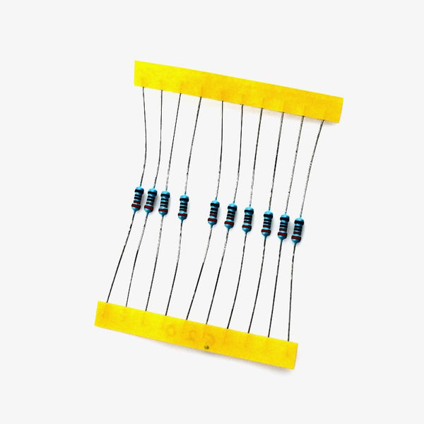 220 ohm, 1/4 Watt Resistor with 1% tolerance (Pack of 10)