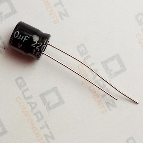 220uF 16V Electrolytic Capacitor