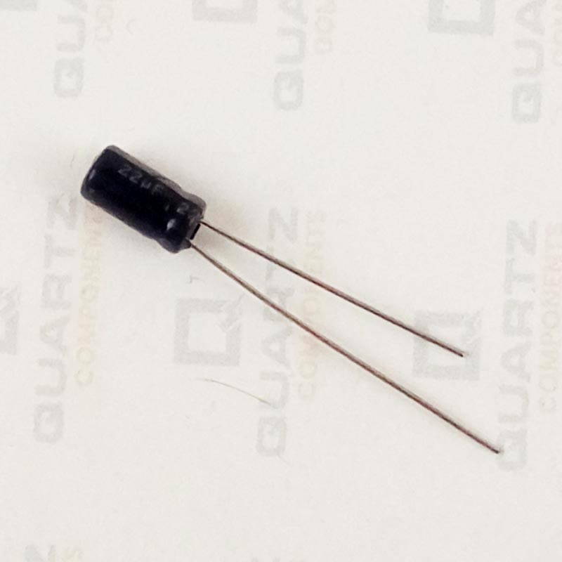 22uF25V Radial Electrolytic Capacitor