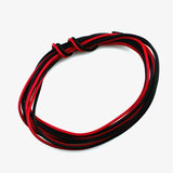 23AWG Single Strand Breadboard Connecting Wire (Black and Red - 1+1 Meter)