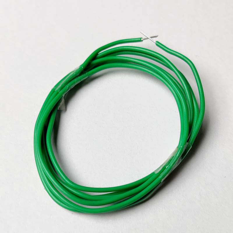 23AWG Single Strand Wire Green 