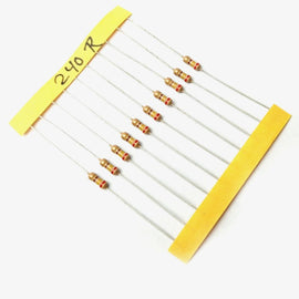 240 ohm, 1/4 Watt Resistor