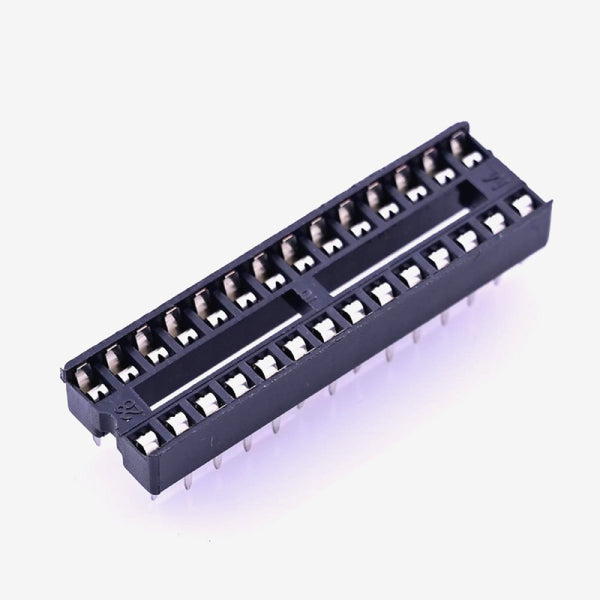 Buy 28 Pin DIP IC Base/Socket Online – QuartzComponents