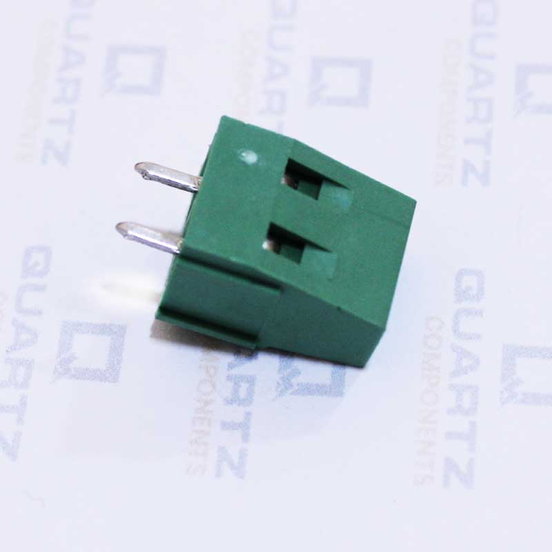 2 Pin PCB Mount Terminal Block (Screw type) - 5mm Pitch
