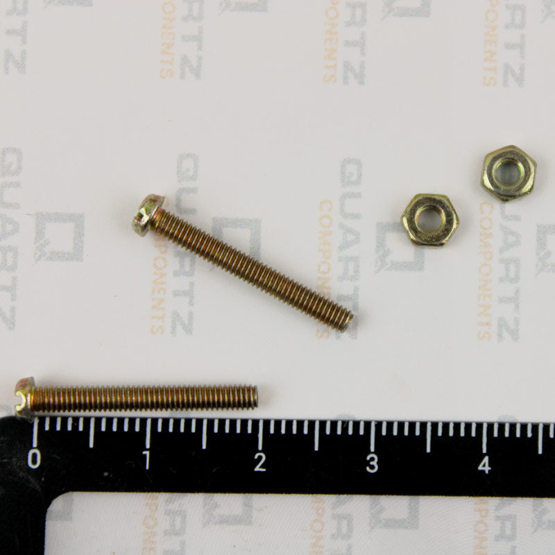 20mm M2 Screws with Nut