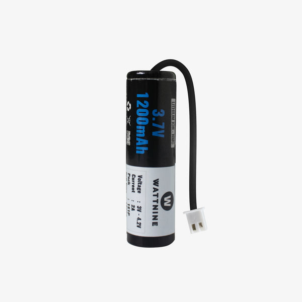 WATTNINE® 3.7V 1200mAh Lithium Battery Pack with Warranty