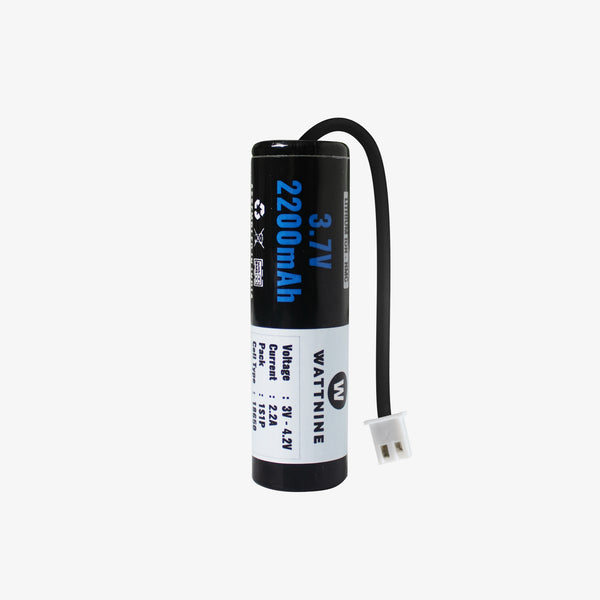 WATTNINE® 3.7V 2200mah Lithium Battery Pack with warranty