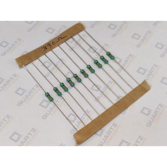 330 Ohm 1/4 Watt Resistors
