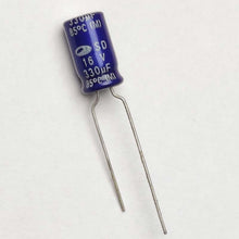 Load image into Gallery viewer, 330uF 16V Electrolytic Capacitor