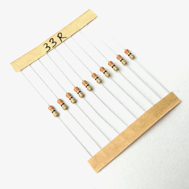 33 ohm, 1/4 Watt Resistor