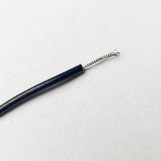 36AWG Multi Strand Wire BLACK