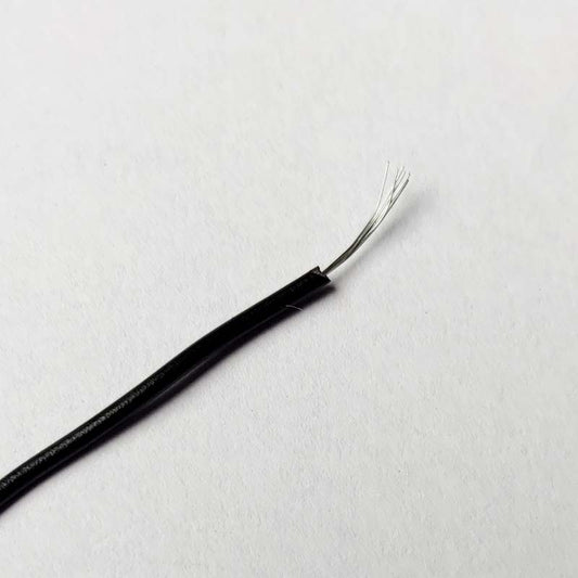 36AWG Multi Strand Wire BLACK