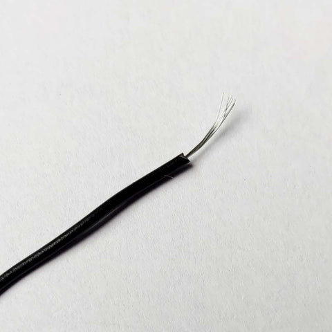 36AWG Multi Strand Wire BLACK