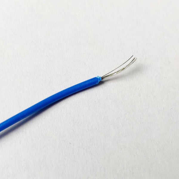 36AWG Multi Strand Wire 7/0.0052 (Blue - 1mtr)