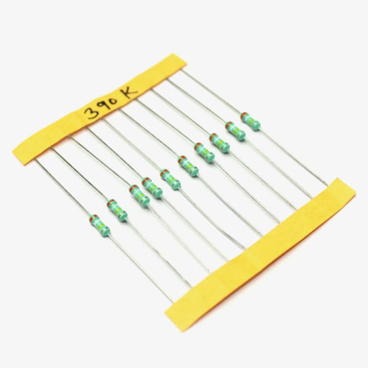 390K ohm, 1/4 Watt Resistor