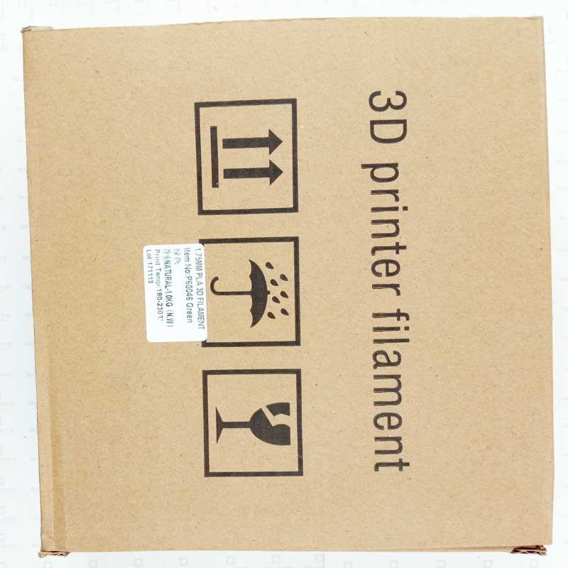 3D Printing filaments PLA 1kg(Green) with box