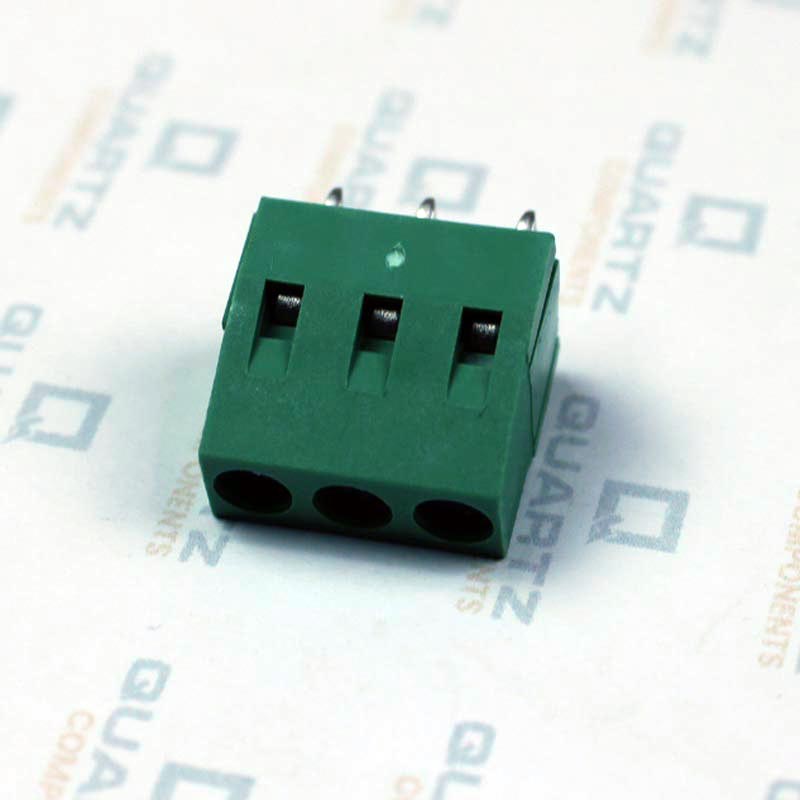3 Pin PCB Mount Terminal Block (Screw type) - 5mm Pitch