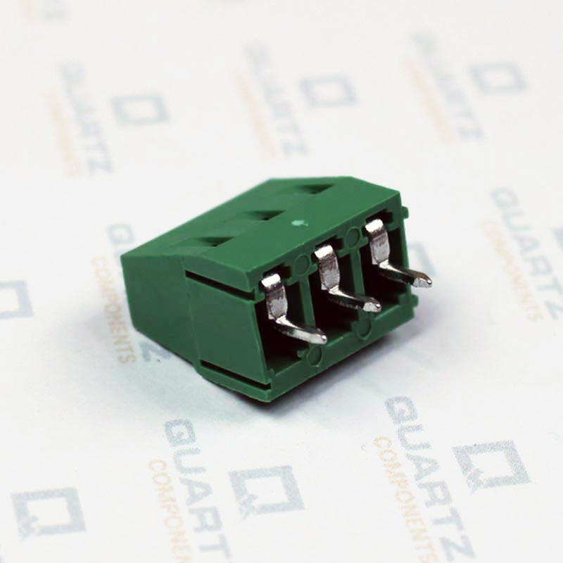 3 Pin PCB Mount Terminal Block (Screw type) - 5mm Pitch