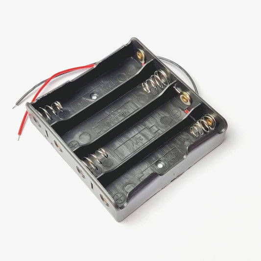 4 Cell 18650 Lithium Battery Holder