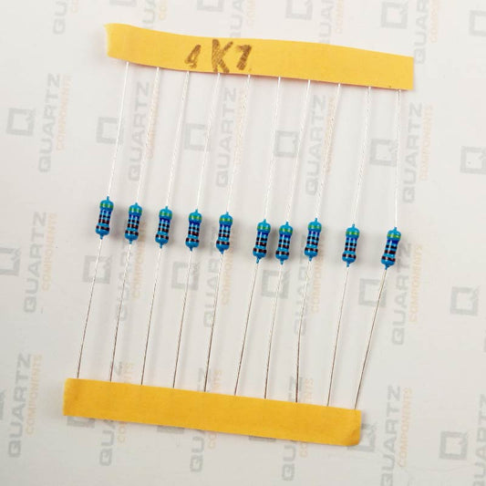4.7K ohm, 1/4 Watt Resistor with 1% tolerance (Pack of 10)