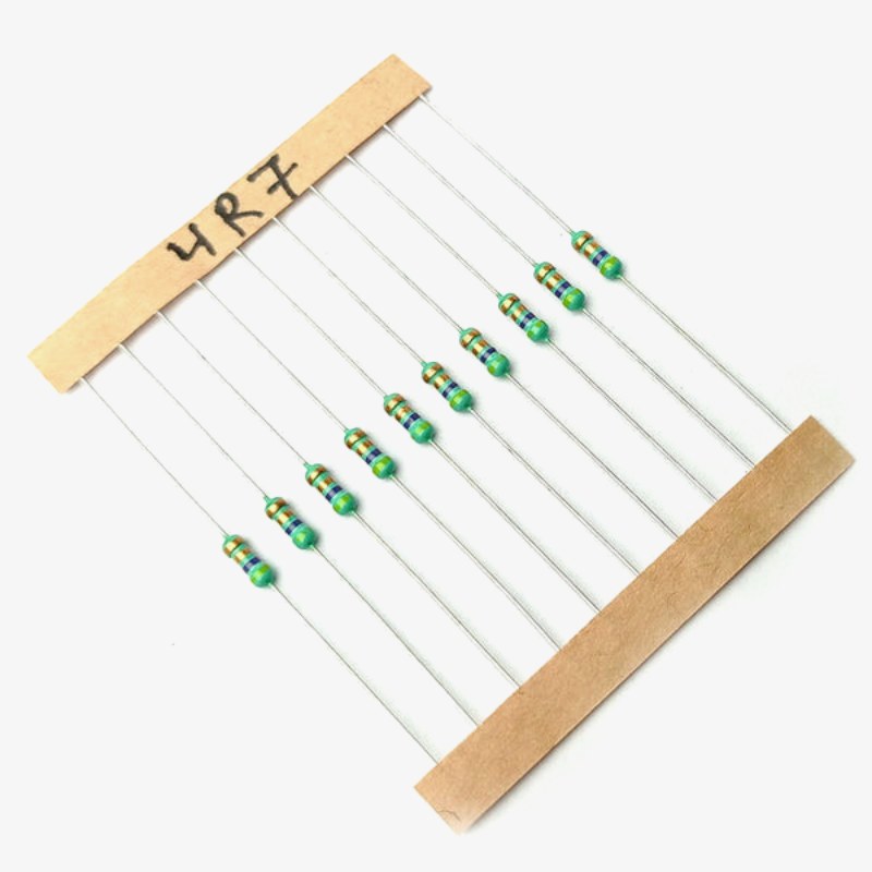 4.7 ohm, 1/4 Watt Resistor