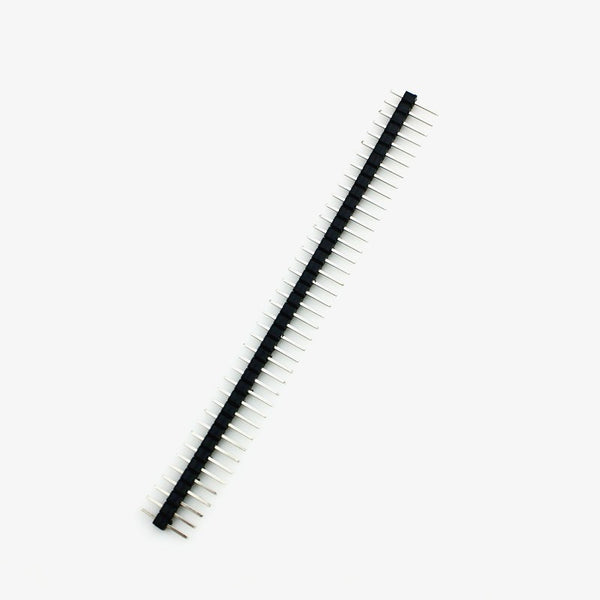 40 Pin Straight Male Header Pins - Berg Strips