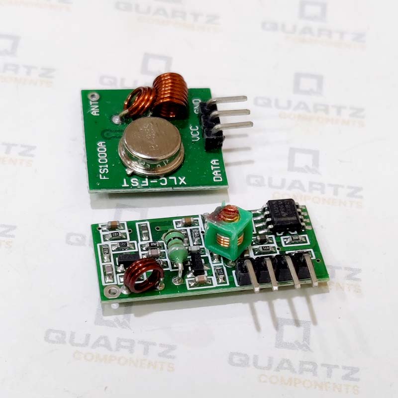 Buy FS1000A 433mHz Tx & Rx RF Module Online – QuartzComponents