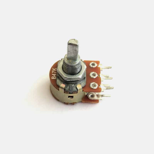 47K Ohm Potentiometer - Large 3 Pin 15mm Potentiometer
