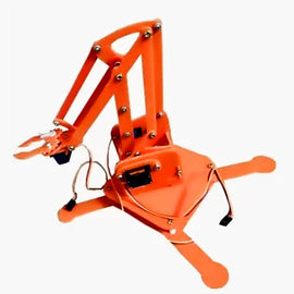 4 DOF Acrylic Robotic DIY Arm Kit (Without Servo)-picture-33