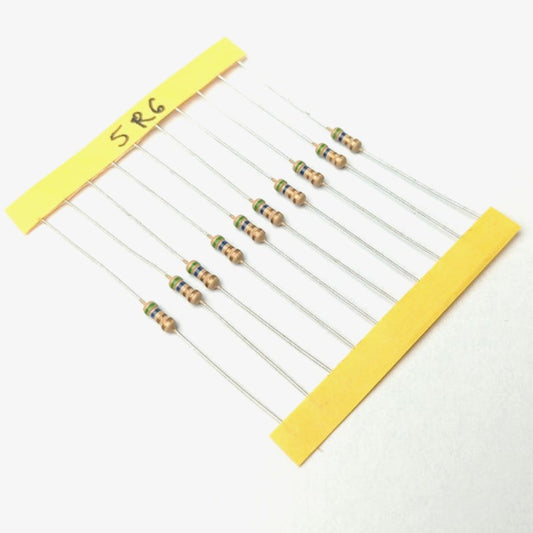 5.6 ohm, 1/4 Watt Resistor