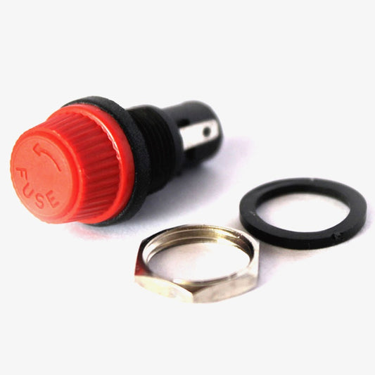 Panel Mount 5A Fuse Holder (5x20MM)