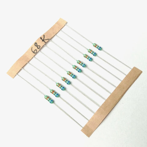 68K ohm, 1/4 Watt Resistor