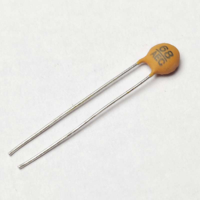 68pF Ceramic Capacitor (Pack of 5)
