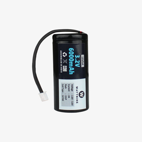 3.2v 6Ah LFP Cell with BMS