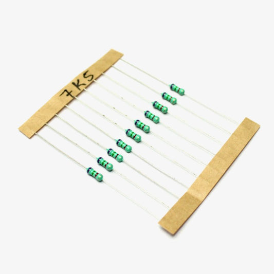 7.5K ohm, 1/4 Watt Resistor