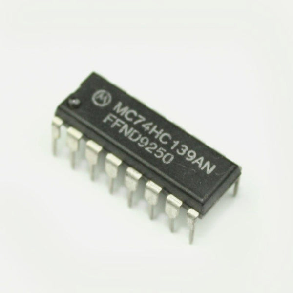 74HC139 2 to 4 Decoder/Demultiplexer IC - DIP-16 Package