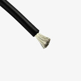 7AWG Silicone Wire Black ( 1 meter ) - High Quality Ultra Flexible for Battery Packs
