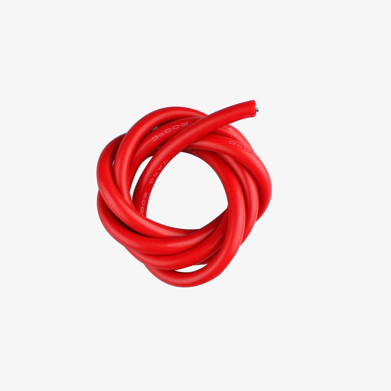 7AWG Silicone Wire Red ( 1 meter ) - High Quality Ultra Flexible for B ...