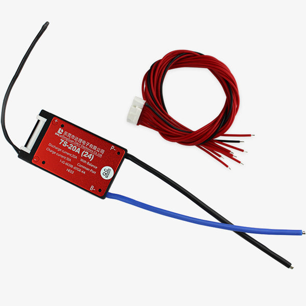 24V 7S 20A BMS Daly Waterproof BMS for Li-ion Cell (NMC) 25.9V