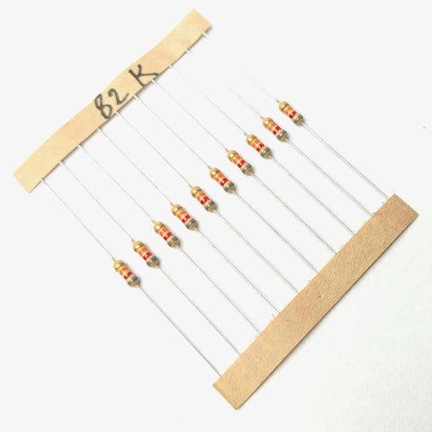 82K ohm, 1/4 Watt Resistor 