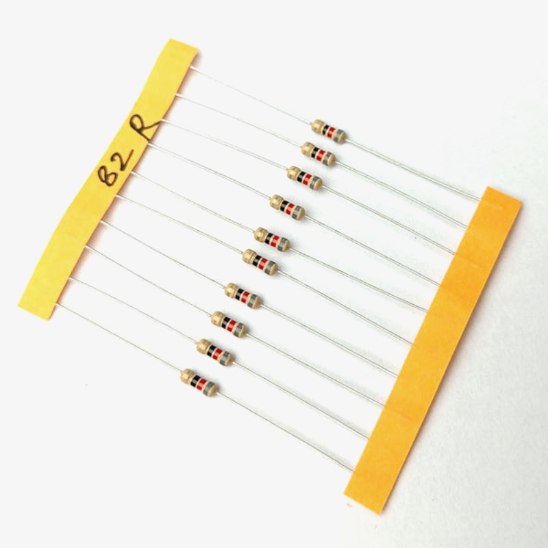 82 ohm, 1/4 Watt Resistor