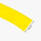 93mm PVC Heat Shrink Sleeve for Lithium Battery Pack - 1 Meter (Yellow)
